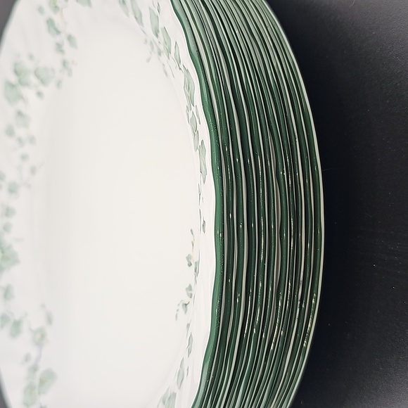 CALLAWAY Corelle by Corning Green Ivy 19-2217F - 10.25in Salad Plate - Picture 4 of 7